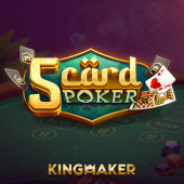 5 Card Poker game tile art