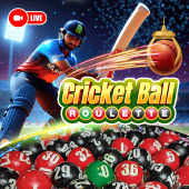 Cricket Ball Roulette game tile art